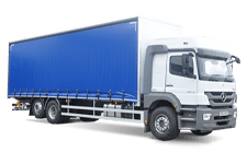 Van Hire Crediton - 26 Tonne Curtain Side Lorry - Truck hire Crediton