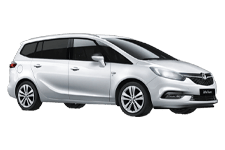 Van Hire Crediton - Vauxhall Zafira 7-Seater - Minibus hire Crediton